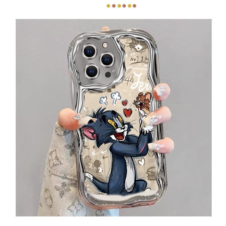 Tom applies to Apple 16promax mobile phone case 15 cartoon iphone14pro protective case 13pm new 12.