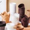 Tulip Edge Muffin and Dessert Cups: Oil-Proof, Heat-Resistant Kraft Paper Holders