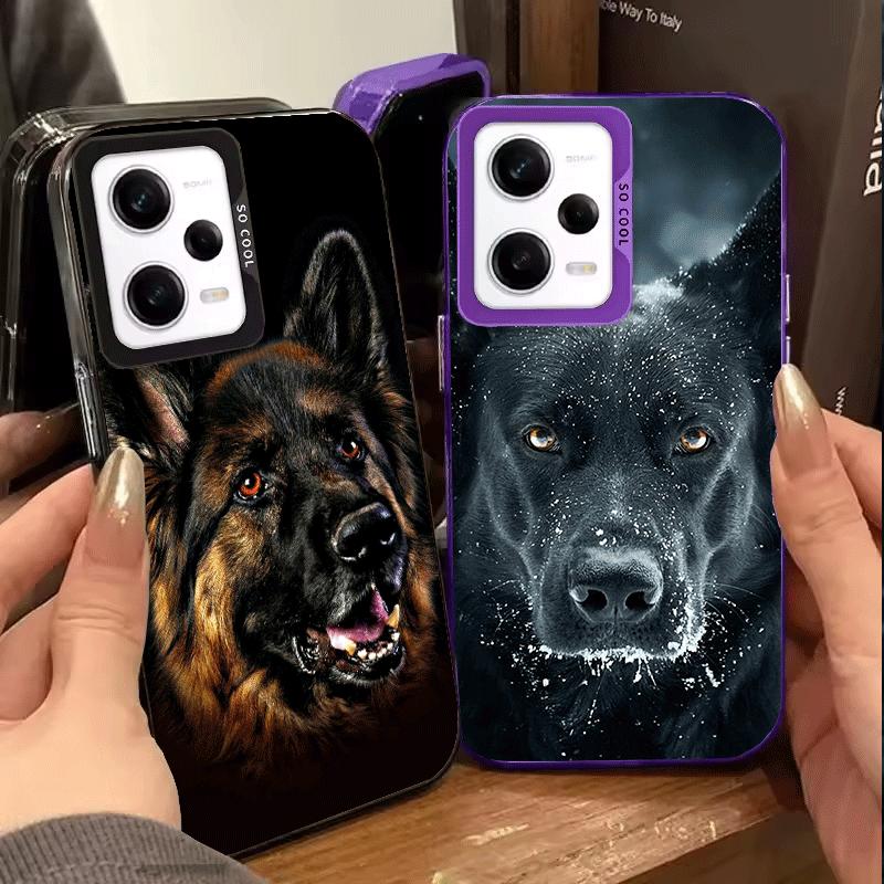 German Shepherd Dog Shockproof Phone Case for Xiaomi Redmi Note 15 14 13 12 Pro Plus 11 11S 11T 5G Cover Anti Fall Fundas
