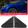 Side Mirror Corner Triangle Cover Accessories 2PCS Fits Toyota Corolla 2019-2021