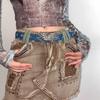Metal Buckle Butterfly Buckle Waist Belt Sweet Women's Waist Belt Casual Y2k Jeans Belt  Daily