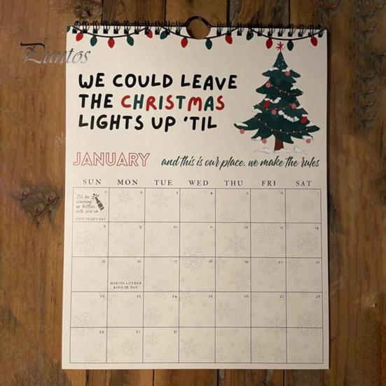 

2024 год. Календарь «ревущие двадцатые» с записью дат. Книга планов на 12 месяцев со спиральной спиралью. Настенный календарь в английском стиле для строгания. разноцветный