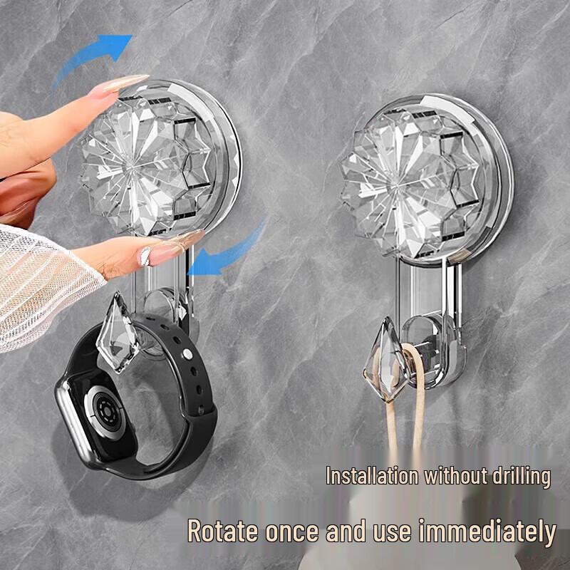 Rotating Suction Cup Hook