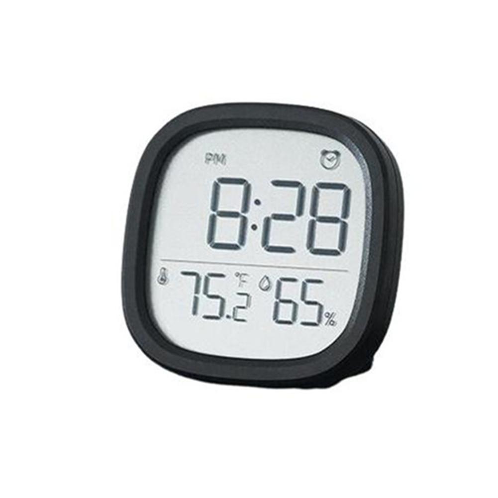 

Цифровой будильник, будильник с монитором температуры и влажности с ЖК-дисплеем, магнитные будильники для спальни чёрный