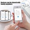Wifi WLAN Switch Smart Switch for Alexa Amazon/Google Home APP Control 2200W