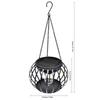 2Pcs Solar Rustic Pumpkin Light IP65 Waterproof Vintage Decorative Light 800mAh LED Pendant Lantern Tree Garden Patio Decoration