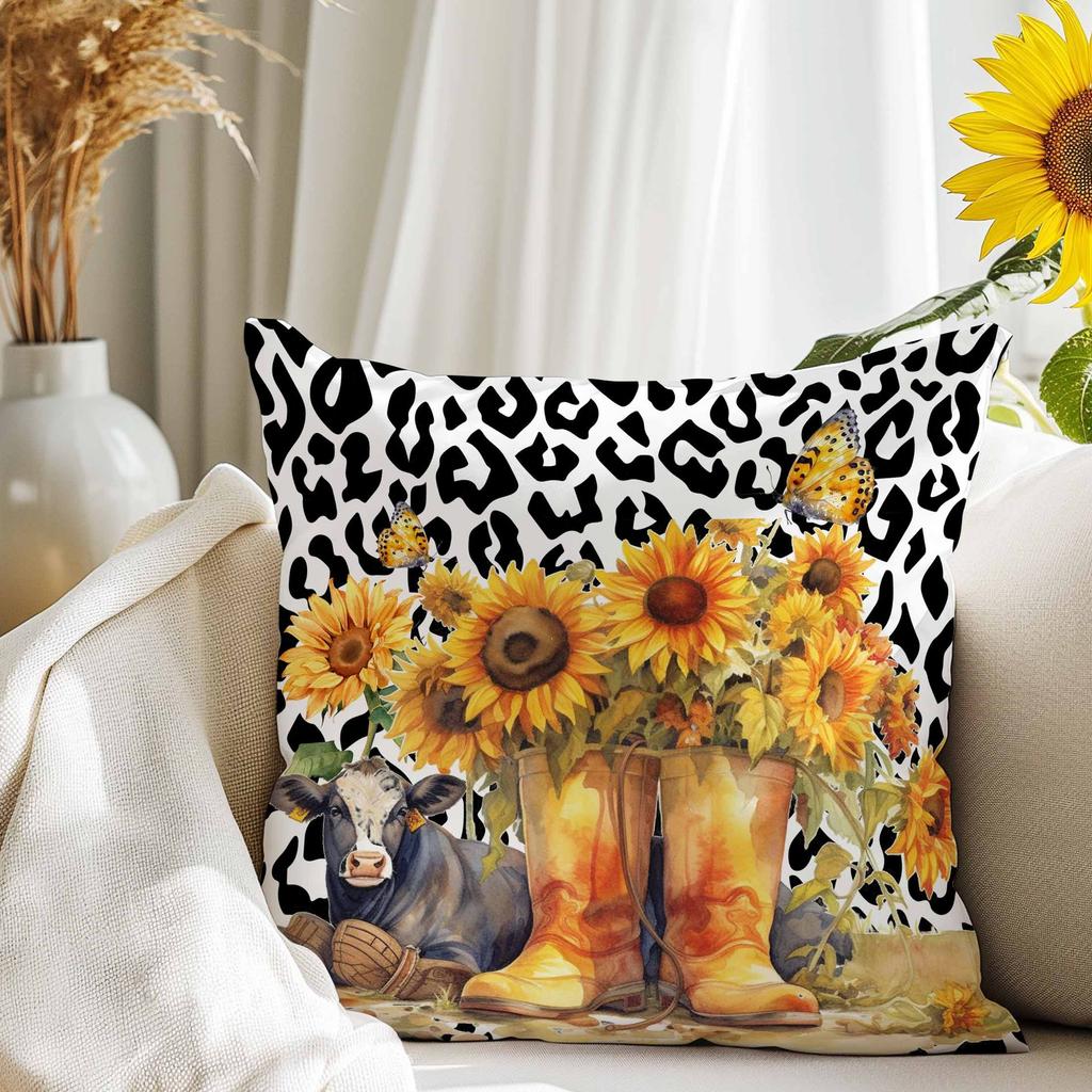 Encrypted Peach Skin Print Pillowcase