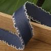 5Yards Picot Edge Ribbon Grosgrain Ribbon with Fine Loops for Clothing Sewing Gift Wrapping DIY Hair Bows Hat Decor Craft Supply