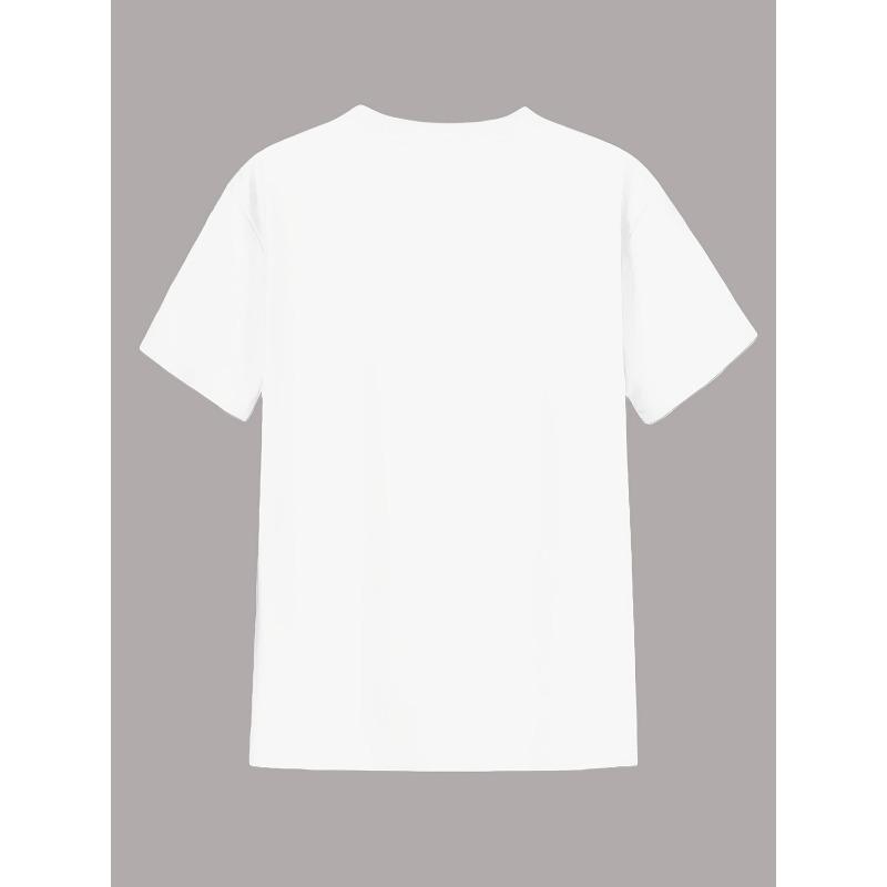 European Sizes Boys' Short Sleeve T-Shirt with Fun Durable Print - Lightweight Breathable Summer Casual Round Neck Tee