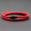 Simple Style Men Rope Bracelet Double Layer Survival Braclet Homme Accessories Boyfriend Gift Magnet Buckle Pulsera Hombre Joias