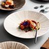Light Luxury Ceramic Round Dinner Plate