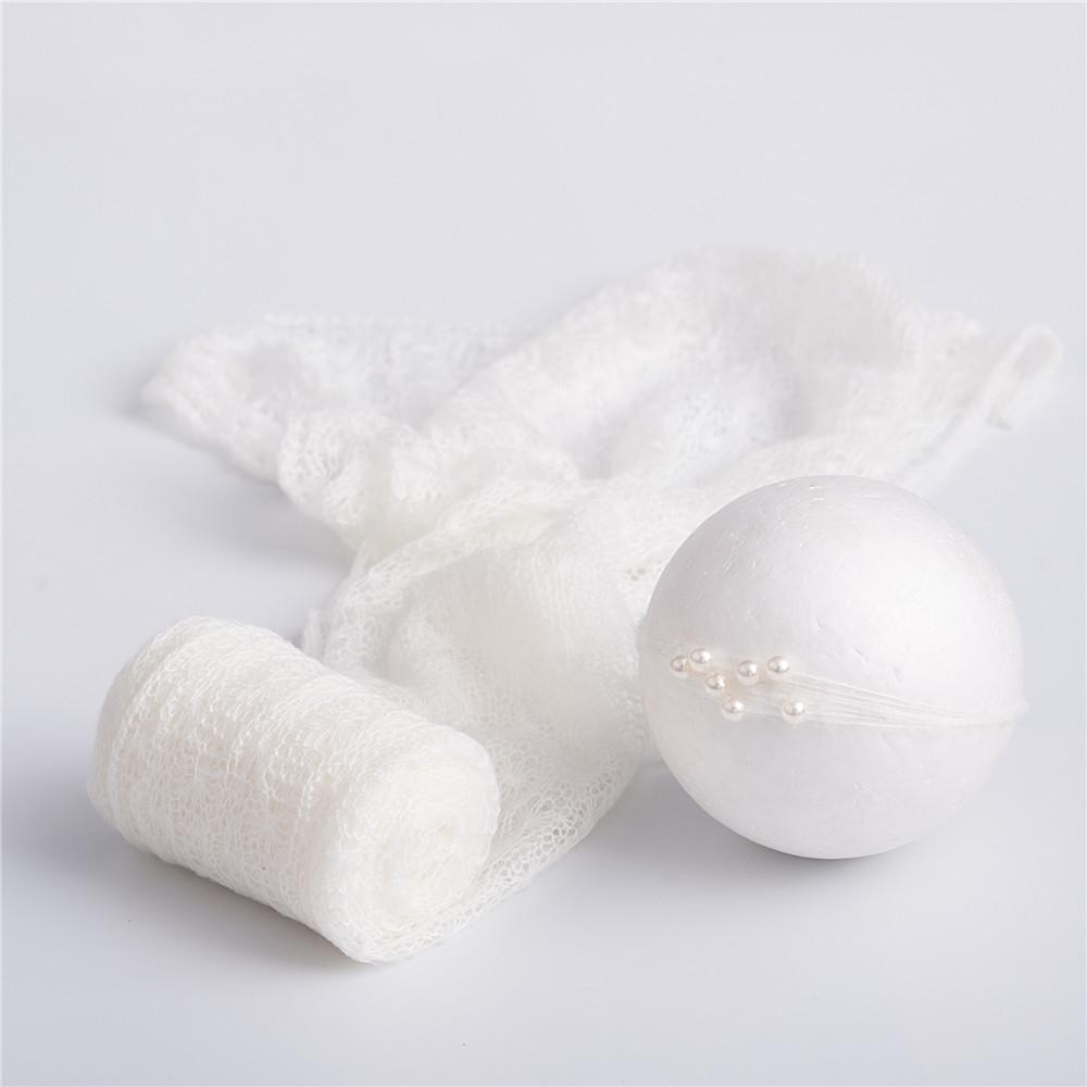 Newborn Baby Photography Mohair Wrap Set