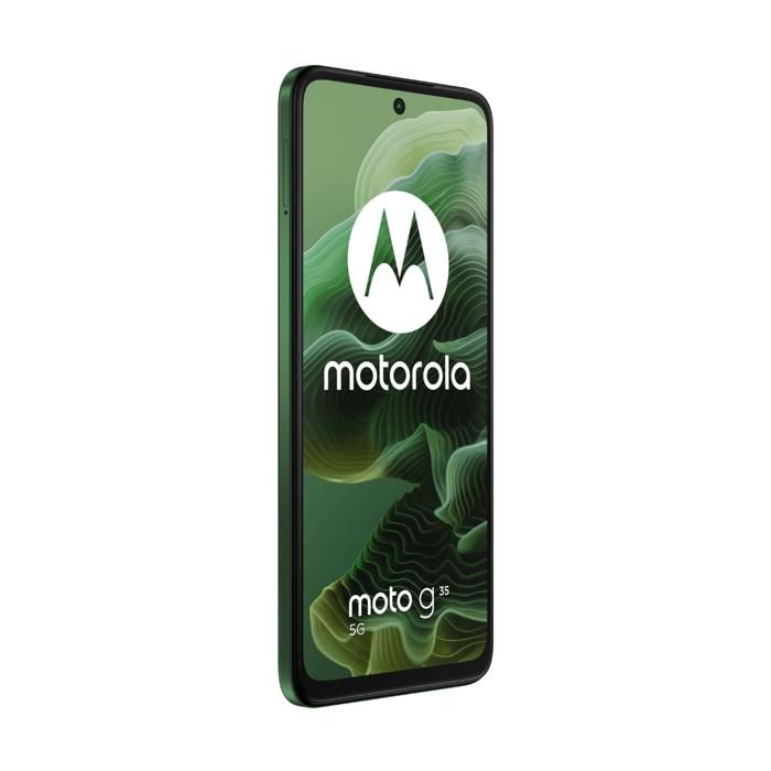 Motorola Moto G35 5G 4 Go/256 Go Vert (Leaf Green) Double SIM