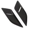 Pair Bonnet Air Outlet Trim Decoration Cover Replacement for Land Rover Range Rover Sport L494 2014‑2022 Glossy Black