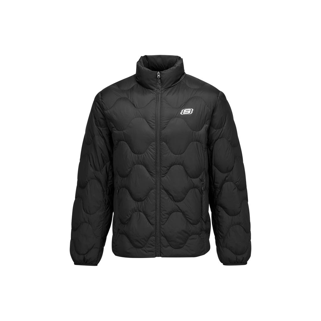 Skechers Windproof Waterproof Oil Resistant Warm Insulated Durable Woven Sports Casual Short Down Jacket Unisex jackets L425U042-0018