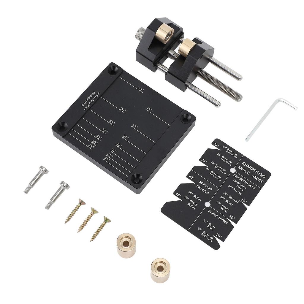 Honing Guide System Chisel Sharpening Kit for Woodworking Chisels and Planes Sharpening Angle