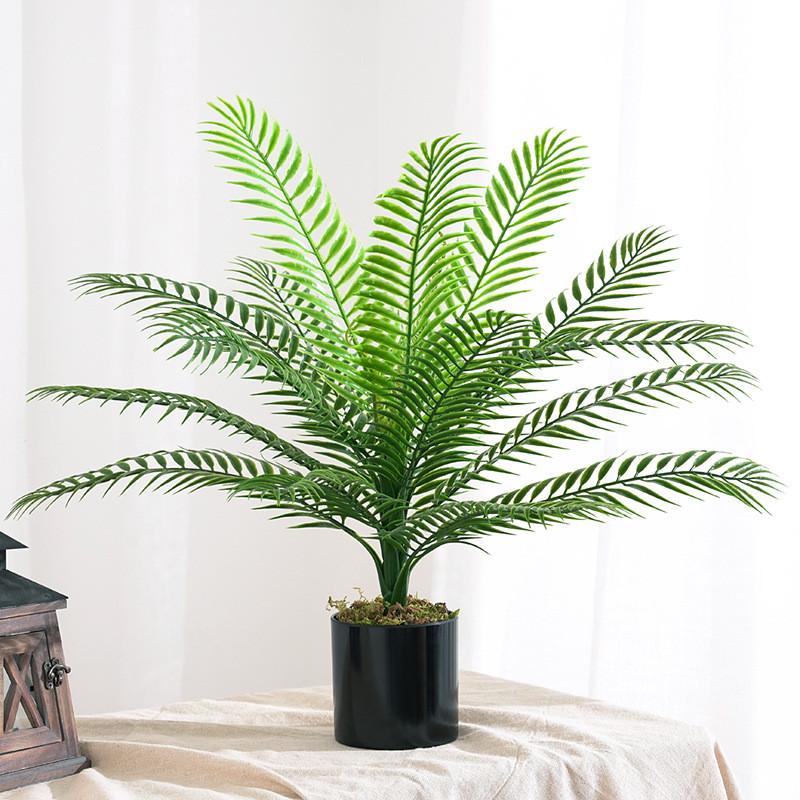 Artificial Plant Dypsis Lutescens Leaf Wall Decor For Home Interior