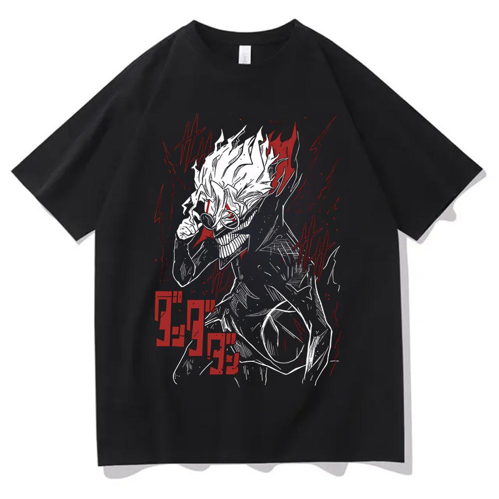 Dandadan Camiseta de Algodón de Alta Calidad Talla UE camiseta anime para hombre ropa de hombre cómica