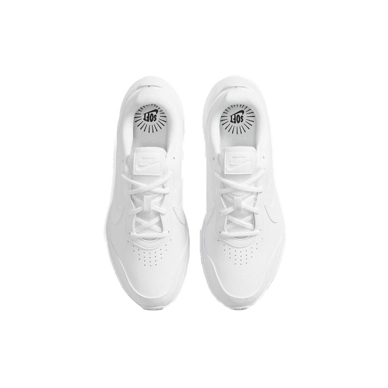 Nike Varsity Leather 'Triple White' GS Sneakers CN9146-101
