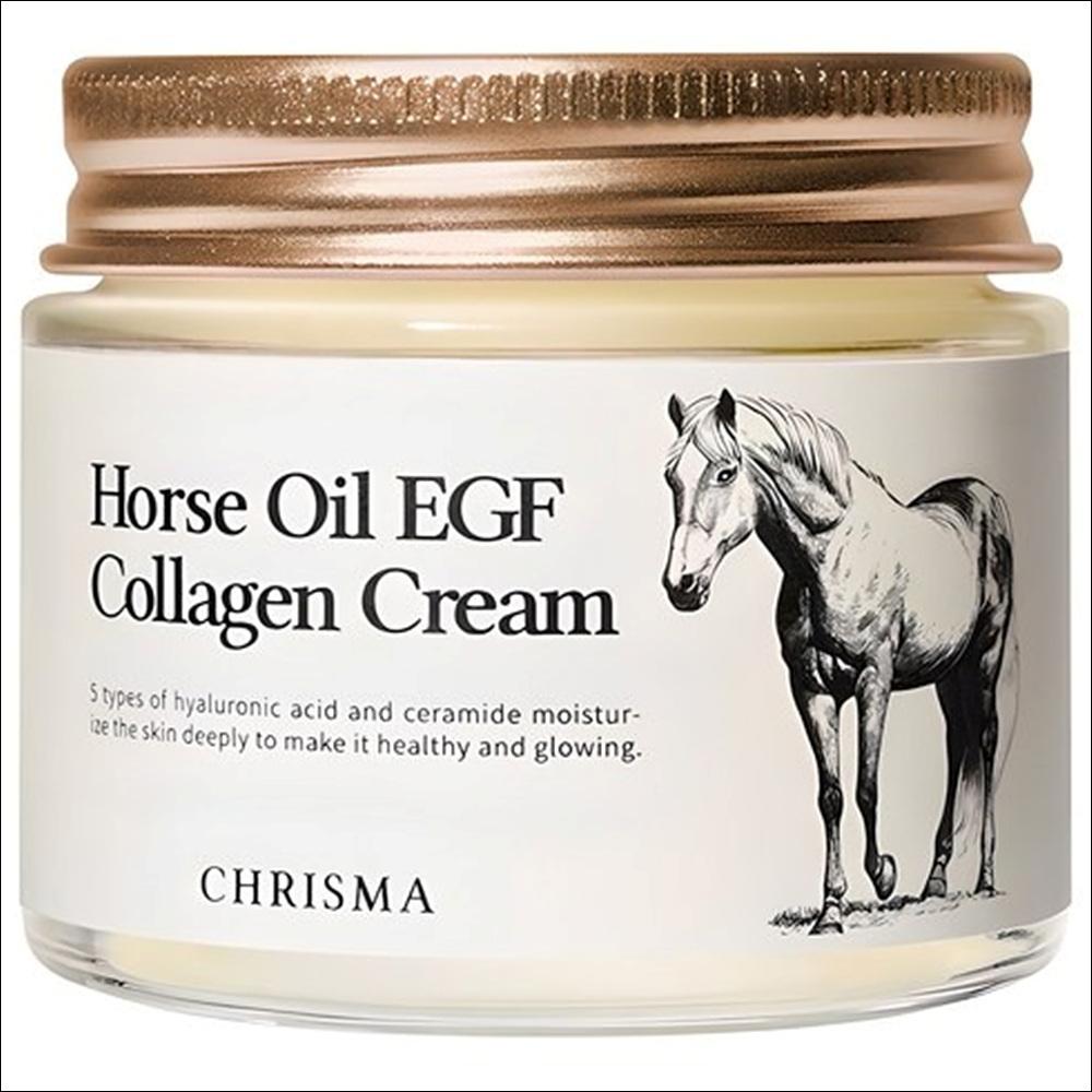 

Рождественский Крем с Лошадиным Маслом, EGF и Коллагеном 70г – Питательный Крем для Ухода за Эластичностью 70g x 1EA