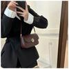 Small Retro Shoulder Bag 2023 Winter New Fashion Street Style Crossbody Bag