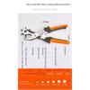 Revolving Punch Plier Leather Hole Punch Set for Belts Watch Bands Straps