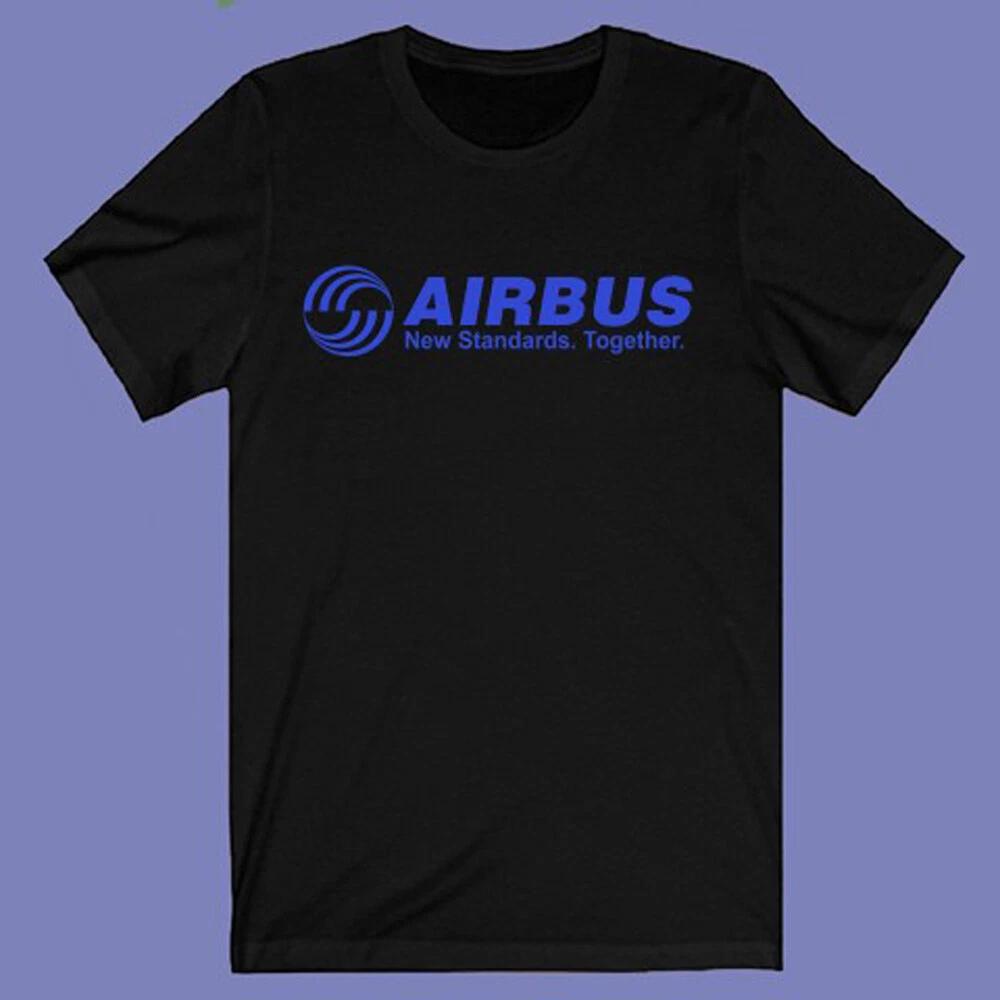 Airbus Aerospace Aviation Men s Black Size S-3XL S