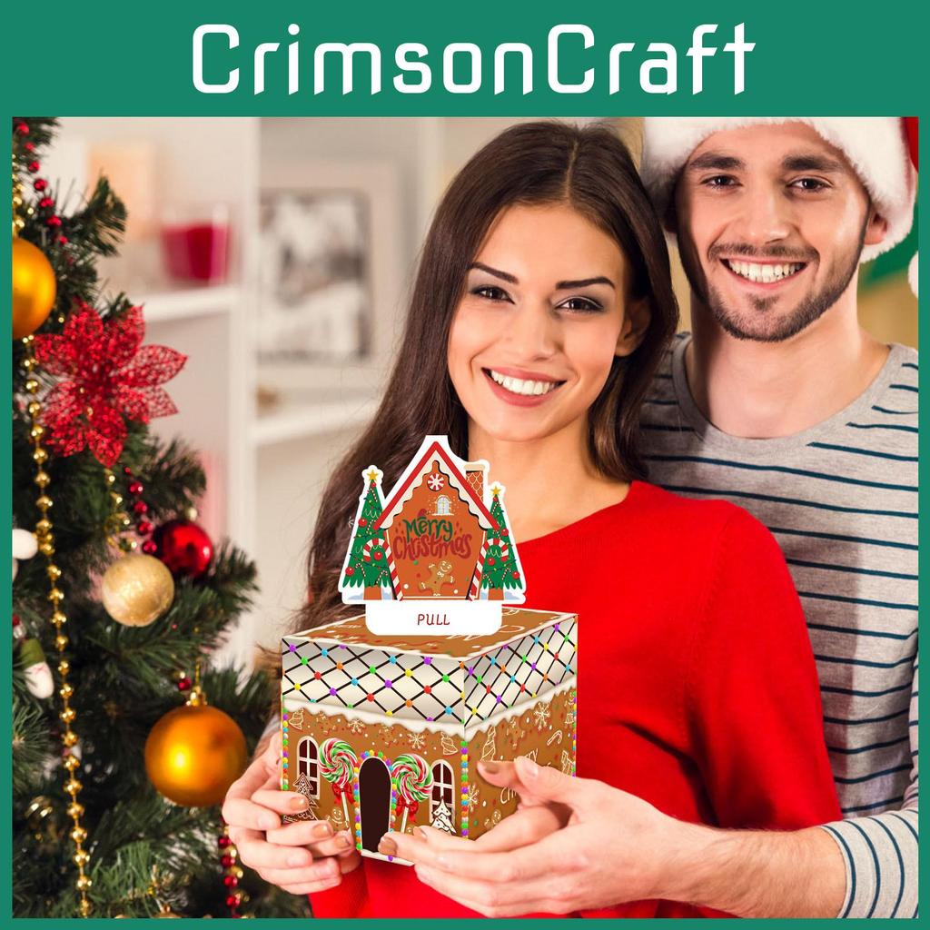 Süßigkeiten Weihnachts-Thema Lebkuchenmann Spardose Feiertags-Treffen Deko Requisiten