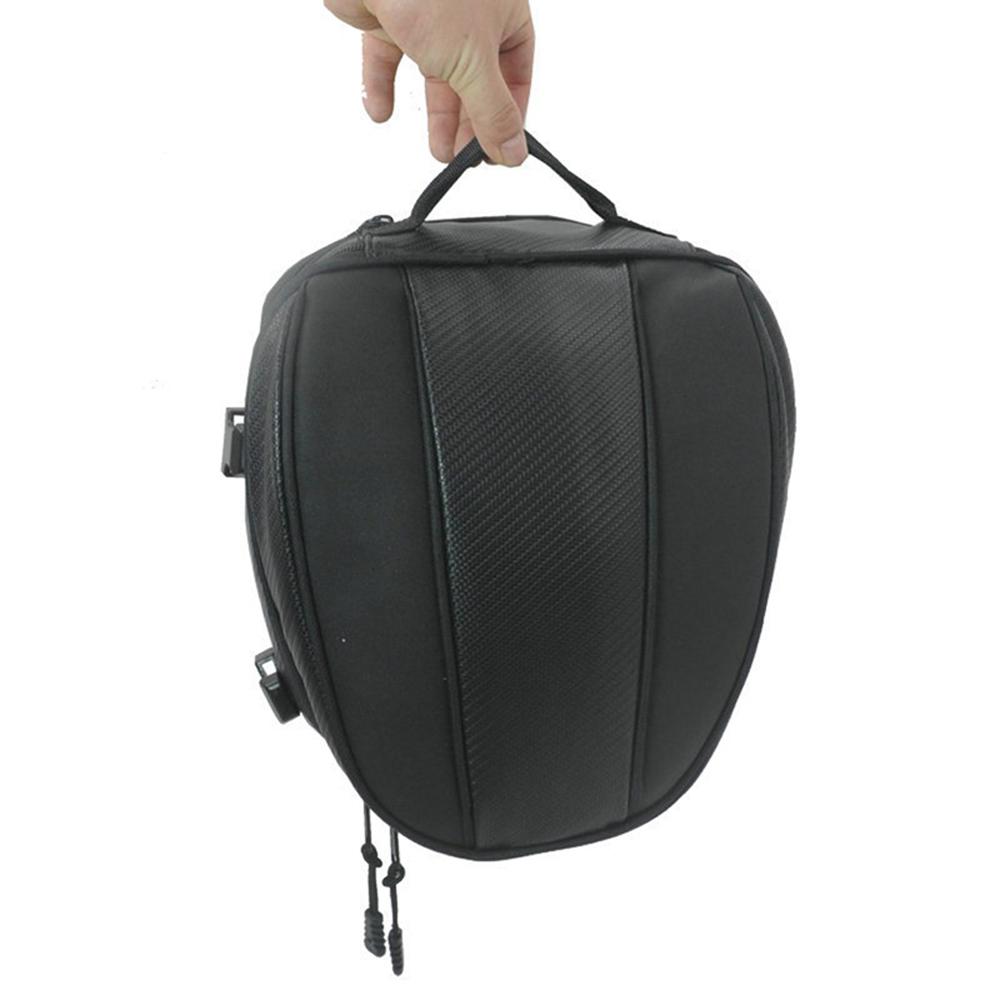 Motorcycle Tail Bag Multifunctional Motorbike Backseat Bag Rear Seat Luggage Storage Bag with