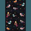 Miru Home Digital Print Washable Non-Slip Dot Base Living Room, Kitchen, Corridor Carpet And Runner Mcy-74