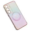 For Samsung Galaxy S23 FE Magnetic Case TPU Gradient Electroplated Phone Cover