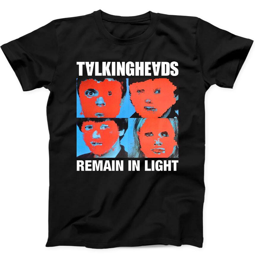 

Talking Heads Remain In Light Punk Rock Limited Edition Gift Black T Shirt Unisex T-Shirt XXL