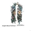 5.9ft Christmas Garland for Door Display and Event Decoration