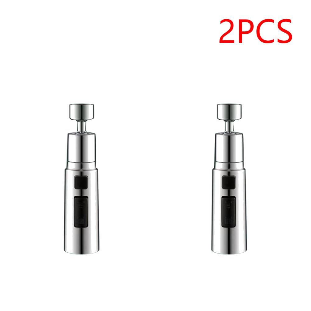 3/2/1pcs 360° Rotatable Bathroom Faucet Extender Sink Water Faucet Adapter Anti Splash Faucet Aerator Kitchen Water Tap Nozzle