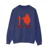 Disney Womens/Ladies Big Hero 6 Baymax Fist Bump Cutout Sweatshirt