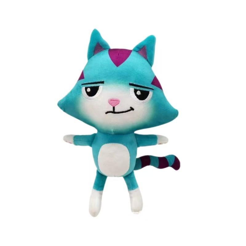 Newest 9 Stlyes Gabby Dollhouse Plush Toy Mercat Cartoon Stuffed Animals Mermaid Cat Plushie Doll Kids Birthday Christams Gifts