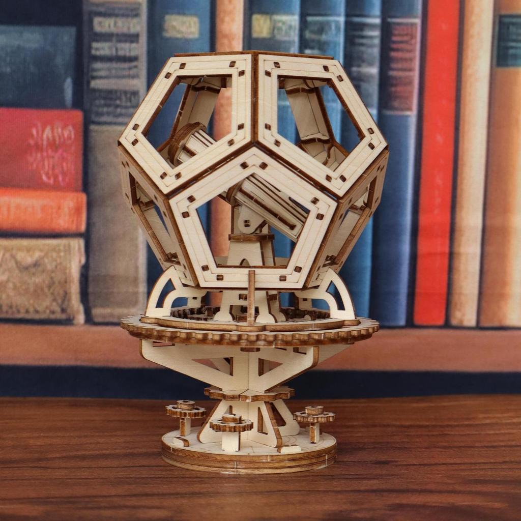3D Wooden Puzzle DIY Model - Creative Kids & Adults Handcraft Gifts Set