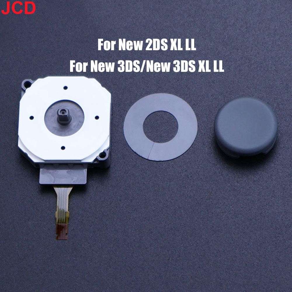 JCD 1set For 3DS 3DSXL 3DSLL Controller Analog Dust Ring PAD Rocker Stick Cap For New 2DS 3DS LLXL 3D Thumbstick Joystick Button