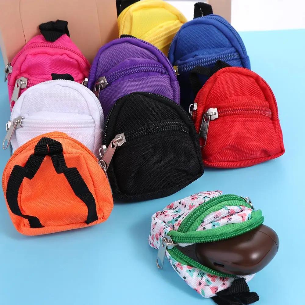 Gifts Dollhouse Decor With Zipper Mini Backpack Rucksack 16 Bjd Bjd Doll Schoolbag Doll Bag Miniature Doll Bag Doll Backpack