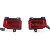 1 Set LED Rear Fog Lamp For Jeep Gladiator 2019 2020 2021 2022 Car Bumper Brake Light Reflector Turn Signal Indicators