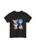 Hund Mit Mond T-Shirt Drei Hunde Pat Tierliebhaber