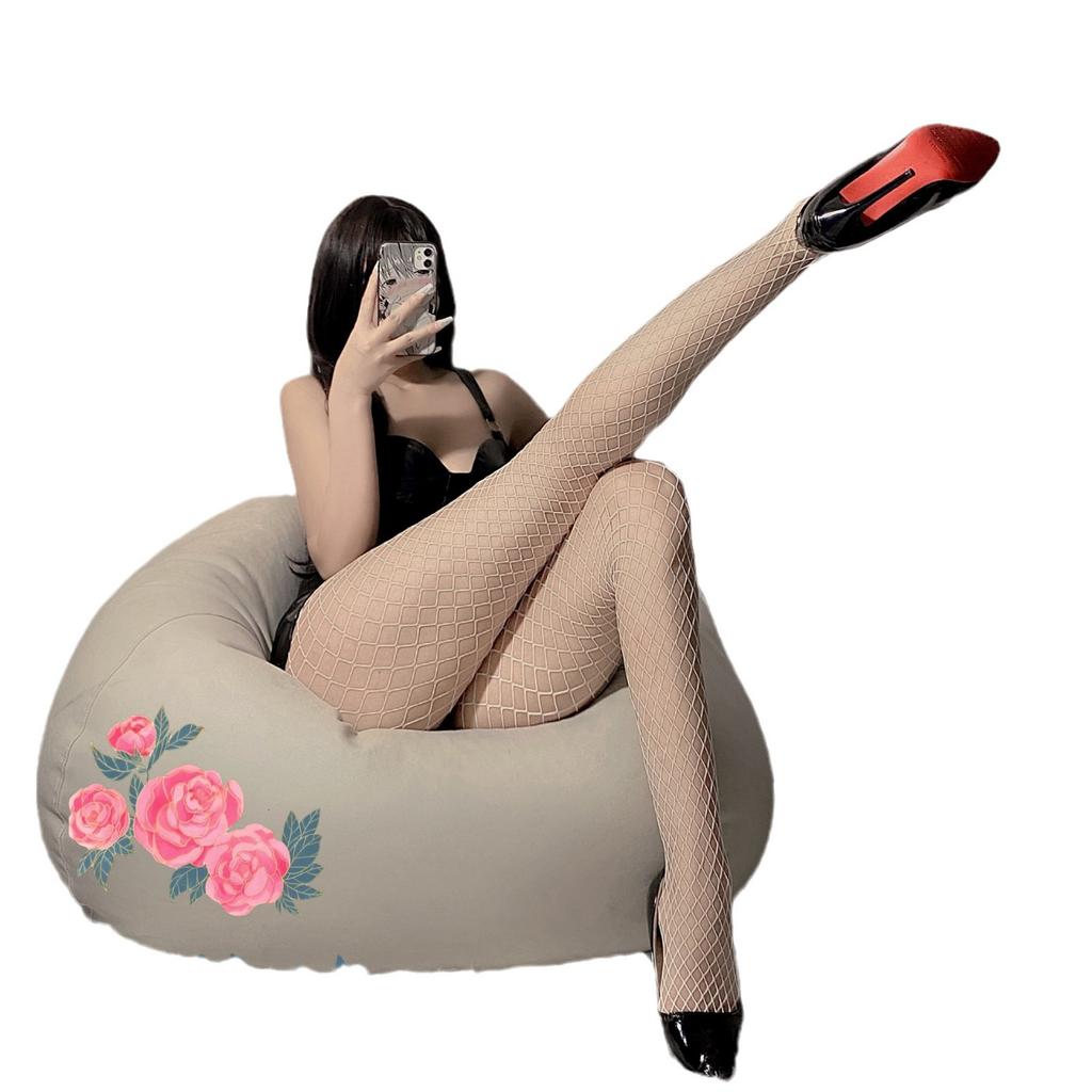 Sex underwear fun stockings matching lace long tube small medium eye net socks seduction sexy net socks sex fishnet socks W