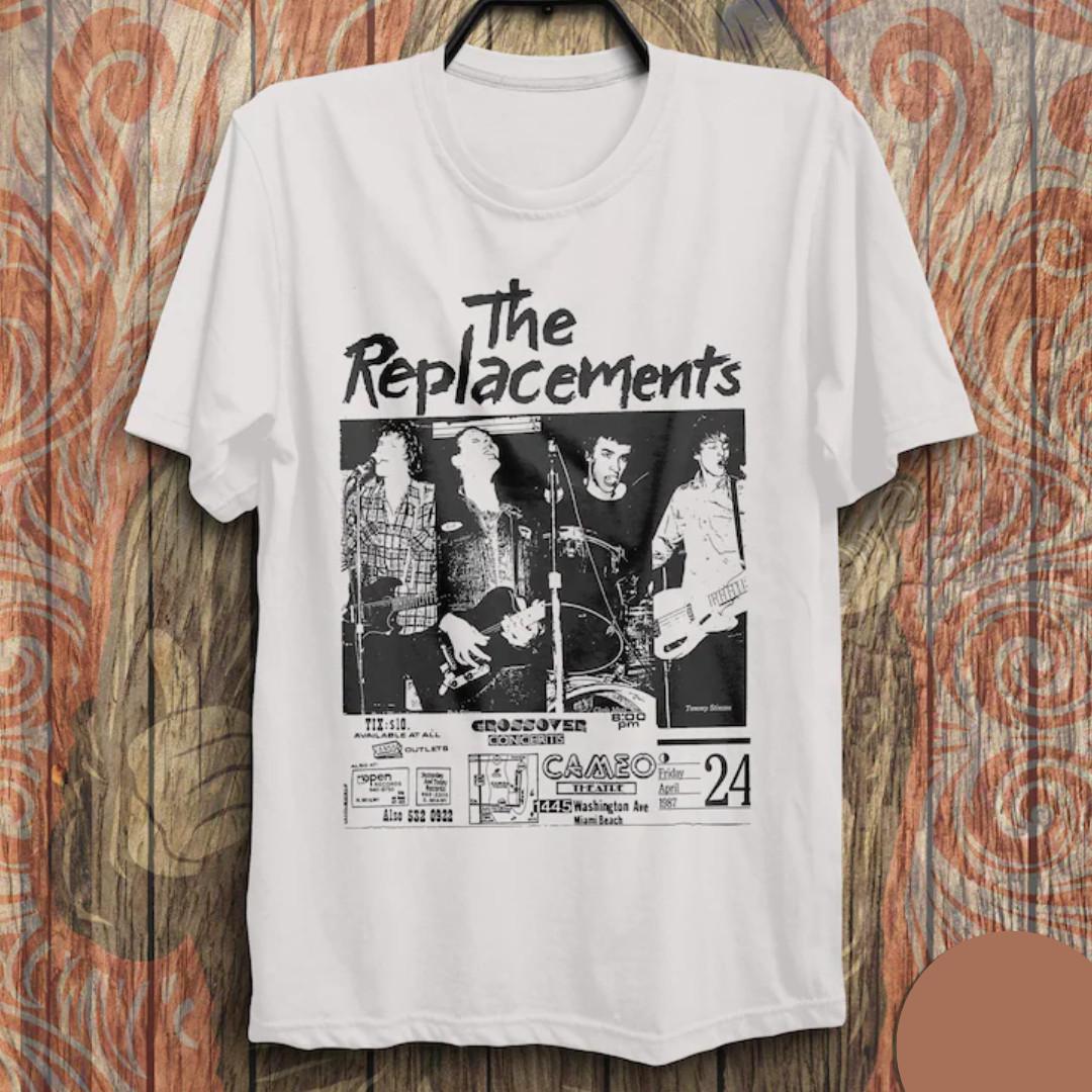 Rare The Replacements Band rock tour T-shirt S to 5XL PA307 S