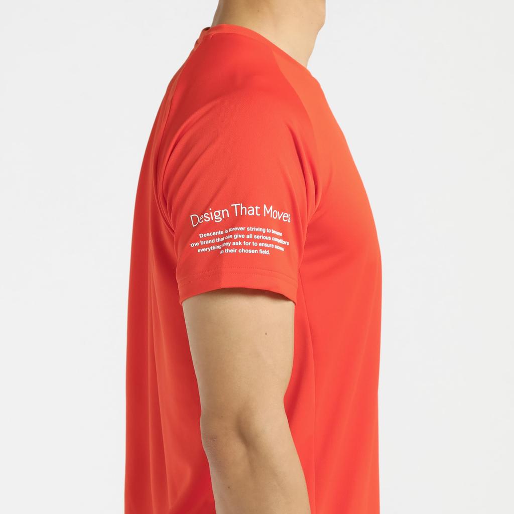 Descente Short Sleeve Shirt DV5SHT05U_OR00_M