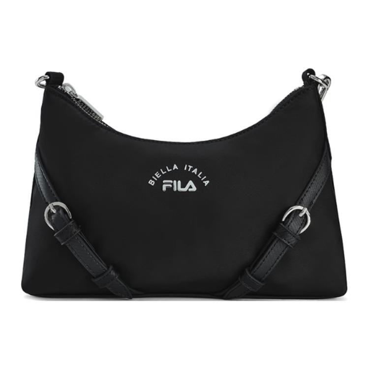 New FILA Fabric Crossbody Bag, Shoulder Bag Mini Women's Black F13W448164FBK