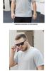 Men's 8XL Trendy V-Neck Short-Sleeve T-Shirt, Korean Style