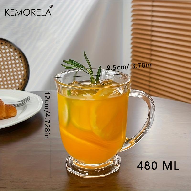 

Retro Large Capacity Water Cup 480/600/650ML Juice Coffee Milk Mug Suitable for Restaurant Afternoon Whisky Decorate 501-600ml