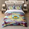 Burnley Football Design Bedding Set Custom Text 1 Duvet Cover & 2 Pillow Cases