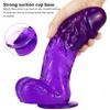 6.5 Cm Female Thick Sucker Dildo Simulation Dildo Masturbation Device Super Large Manual