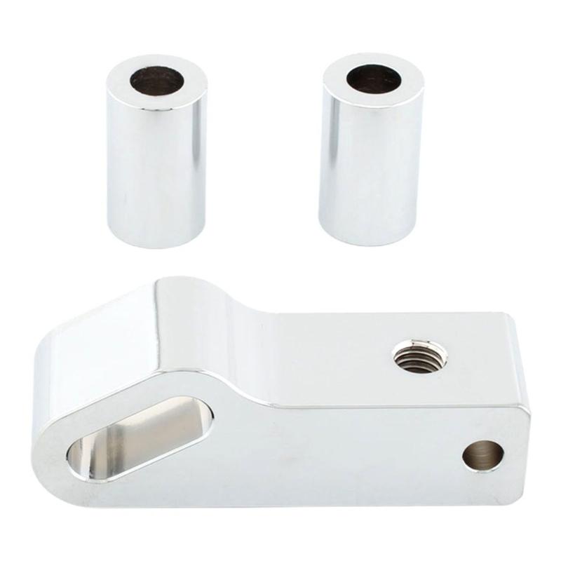 Premium Aluminum Headlight Mounting Block Extension Bracket Repair Kit For Motorcycle Hassle Free Installation Design